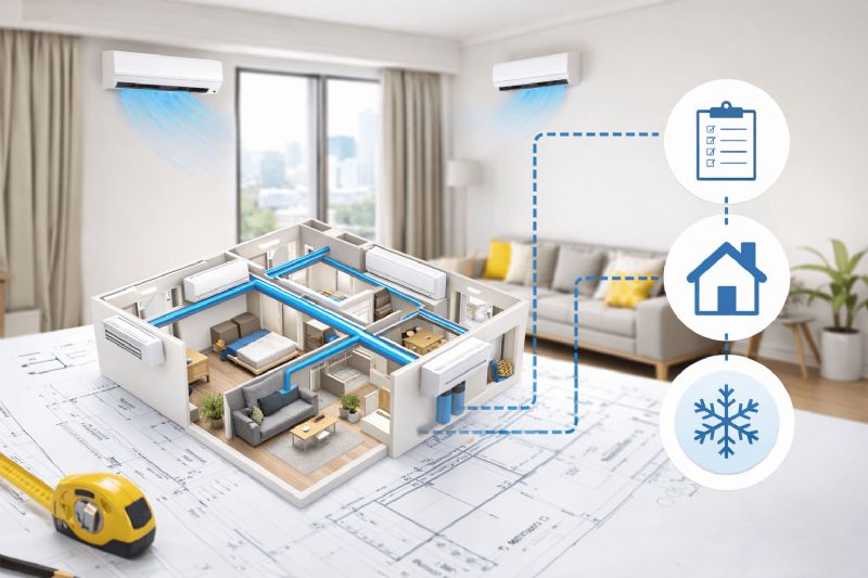新家冷氣要怎麼規劃？室內設計與空調配置重點解析